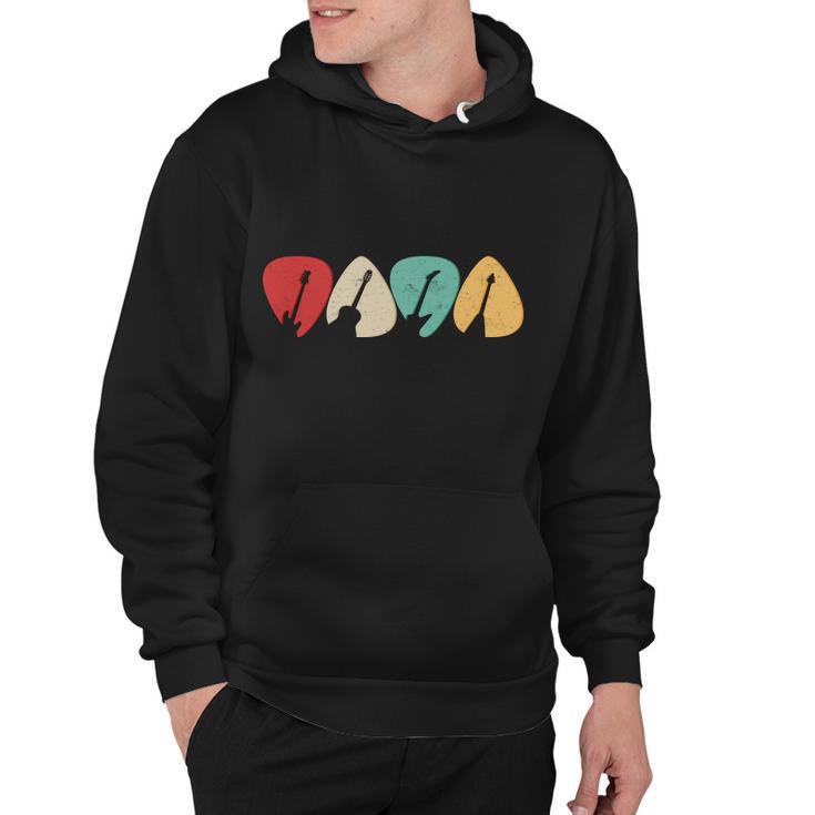 Vintage Guitar Picks Hoodie