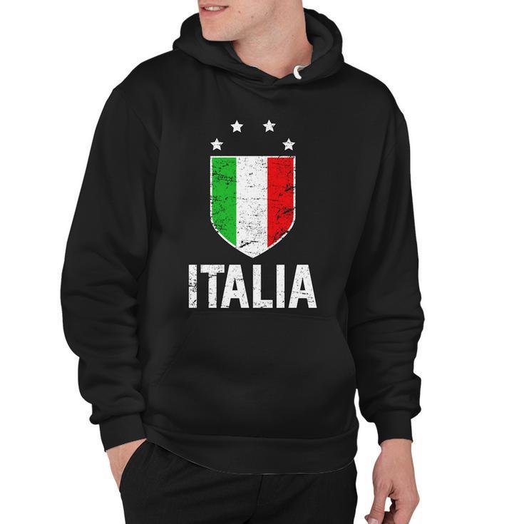 Vintage Italia Shield Crest Hoodie