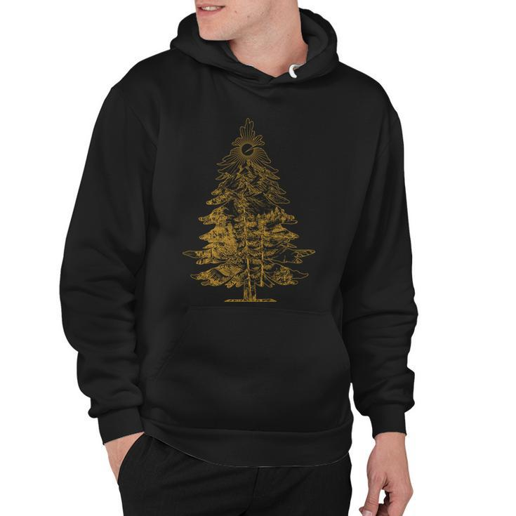 Vintage Nature Lover Pine Tree Forest Tshirt Hoodie