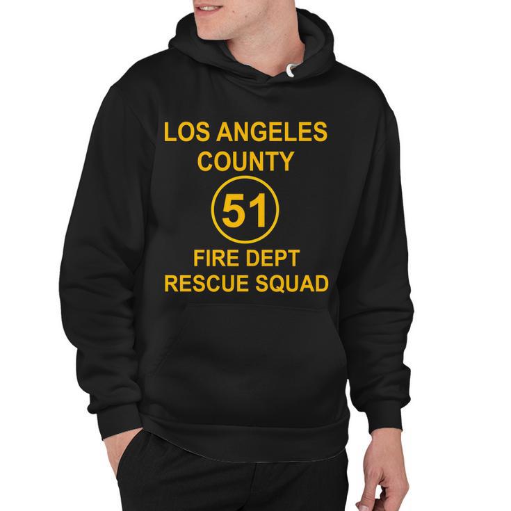 Vintage Squad 51 Fire Dept Tshirt Hoodie