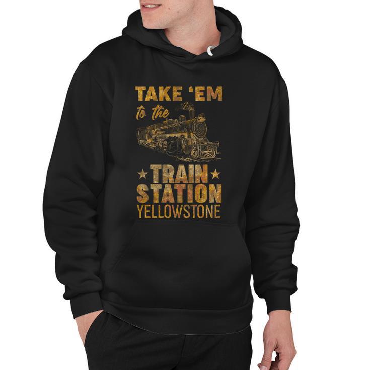 Vintage Take Em To The Train Station Tshirt Hoodie