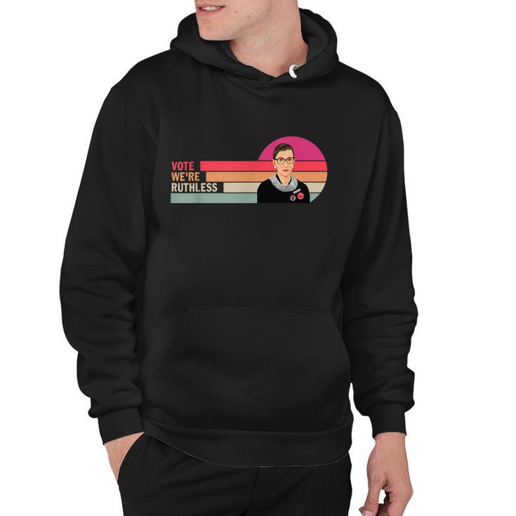 Vote Were Ruthless Rgb Feminist Pro Choice Hoodie