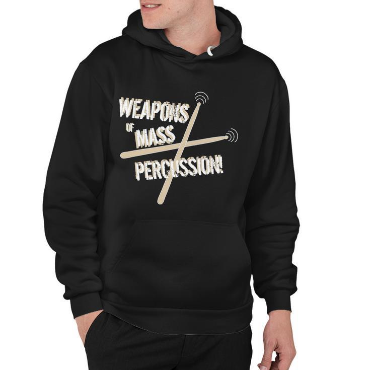 Weapons Of Mass Percussion Funny Drum Drummer Music Band Tshirt Hoodie