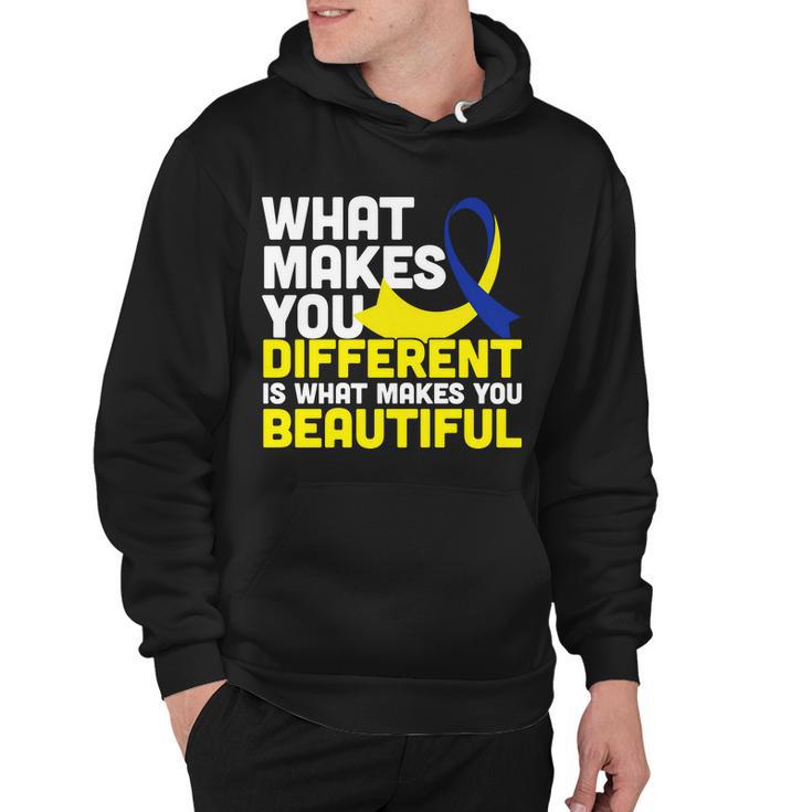 What Makes You Different Down Syndrome Awareness Tshirt Hoodie