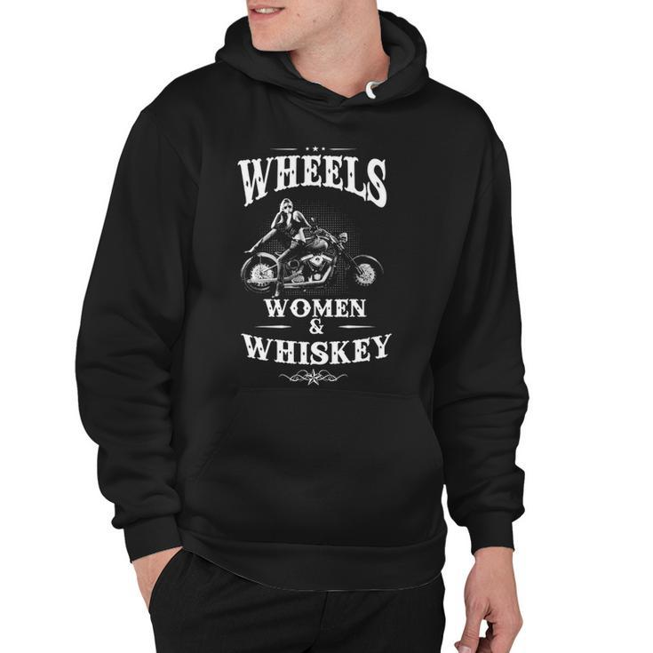 Wheels Woman & Whiskey Hoodie