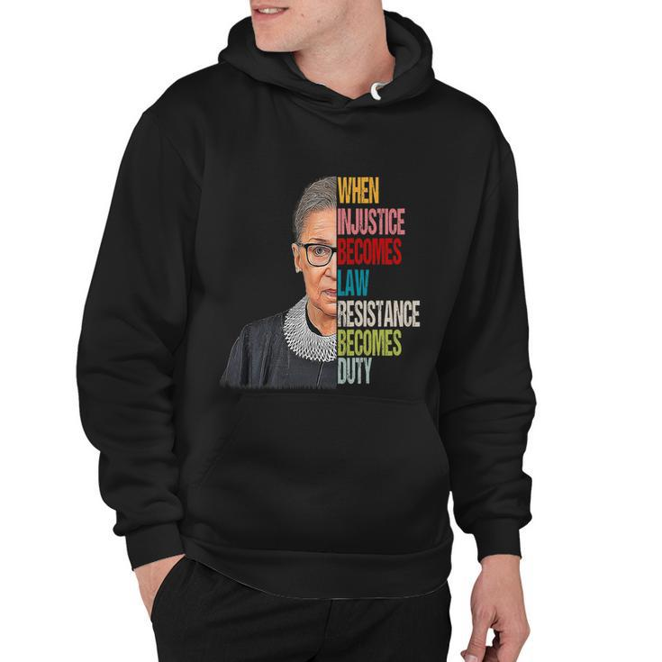 When Injustice Becomes Law Resistance Becomes Duty V2 Hoodie