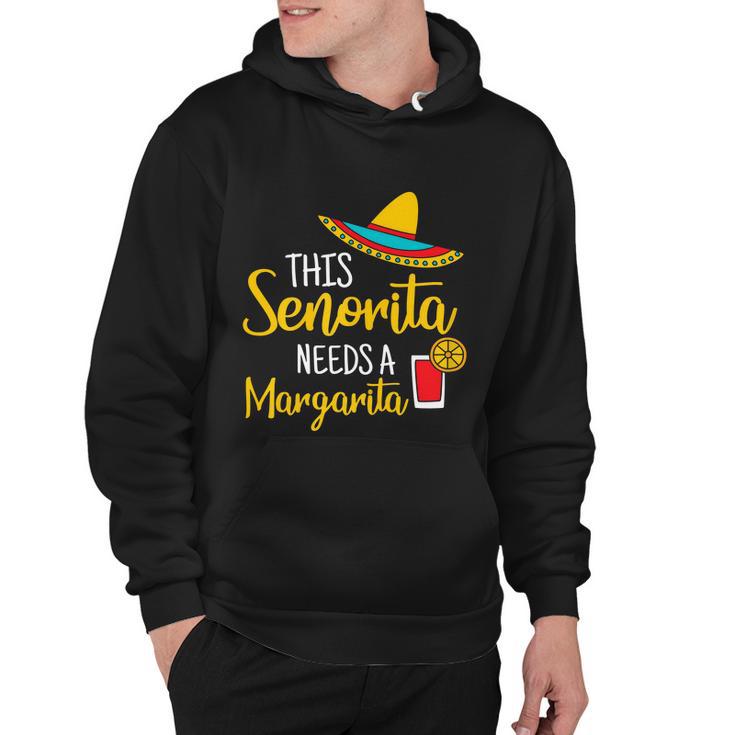 Womens Senorita Margarita Mexican Fiesta Funny Cinco De Mayo Hoodie