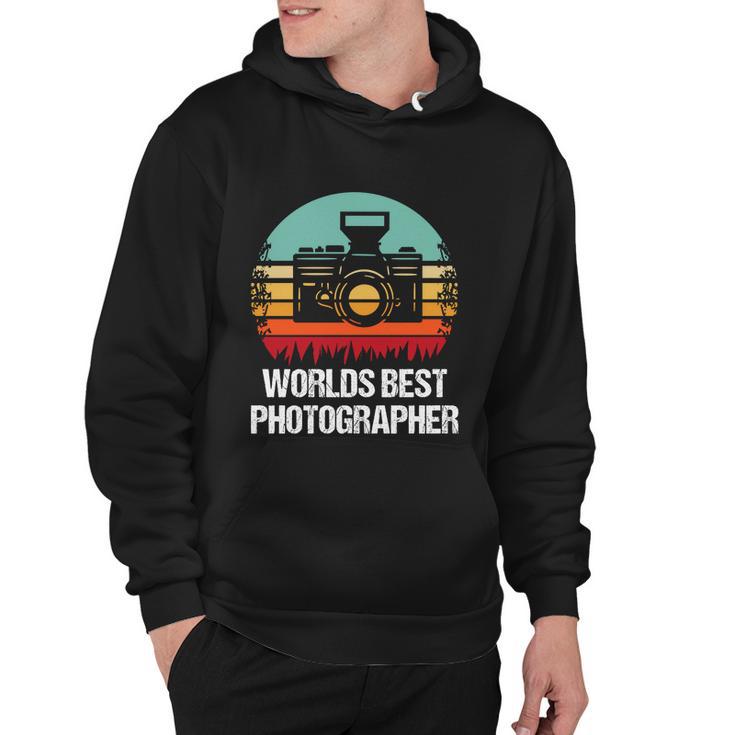 Worlds Best Photographer Photographer Gift Hoodie