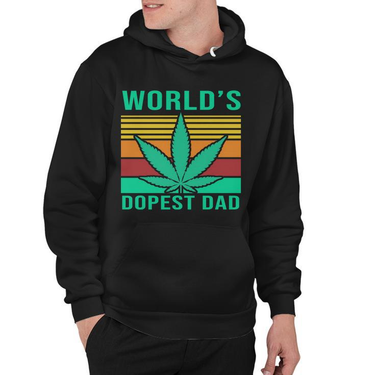 Worlds Dopest Dad Funny Retro Tshirt Hoodie