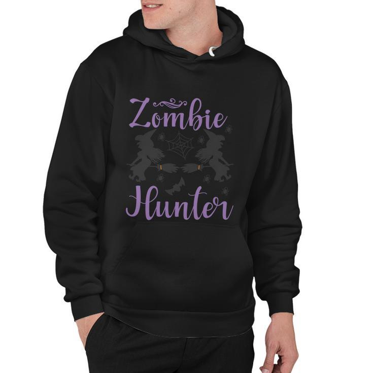 Zombie Hunter Witch Halloween Quote Hoodie