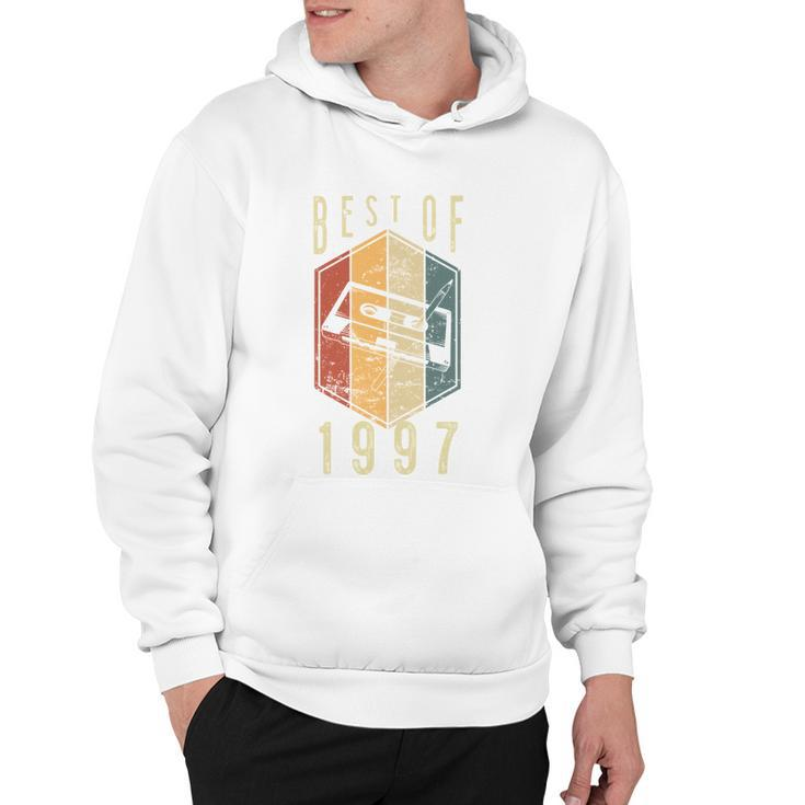 Best Of 1997 25 Year Old Gifts Cassette Tape 25Th Birthday  Hoodie