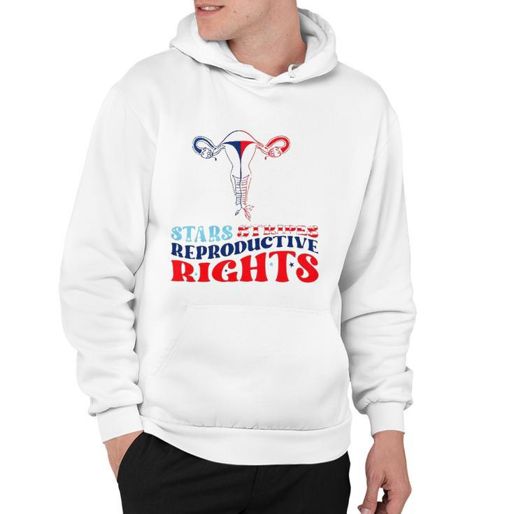 Stars Stripes Reproductive Rights Roe V Wade Overturned Hoodie