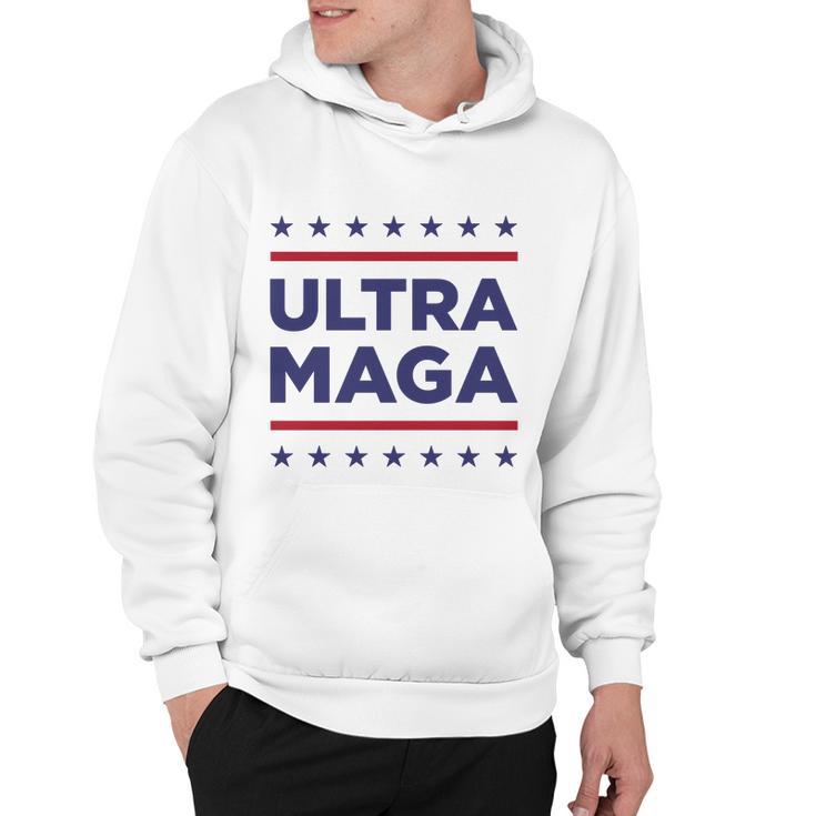 Ultra Maga American Flag Tshirt V4 Hoodie