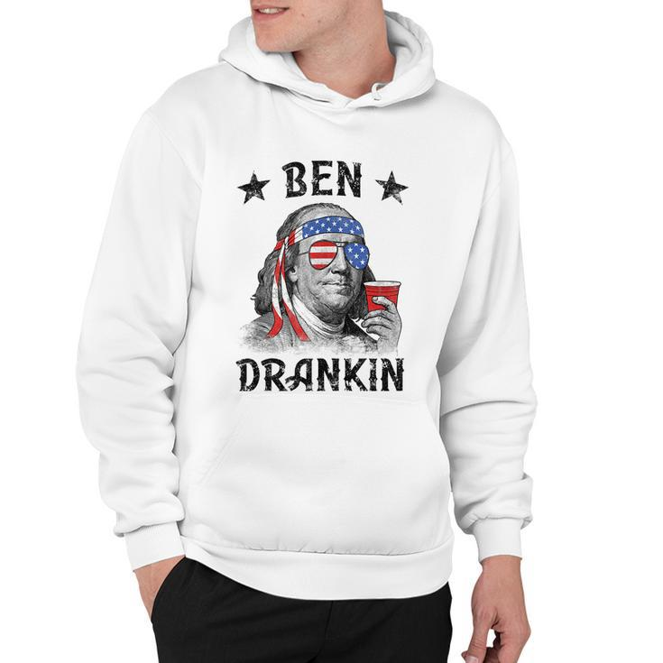 Ben Drankin Funny 4Th Of July Hoodie