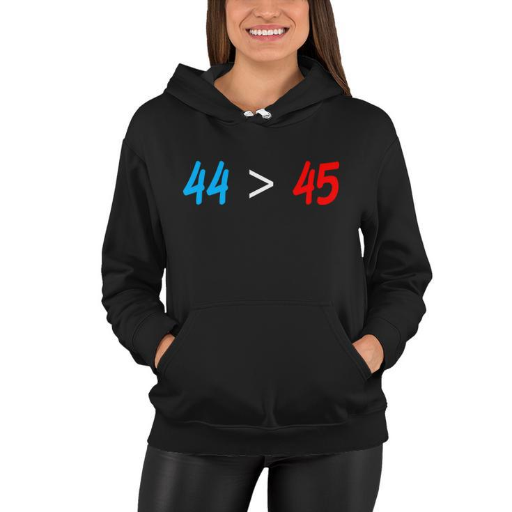 44  45 Red White Blue 44Th President Is Greater Than 45 Tshirt Women Hoodie