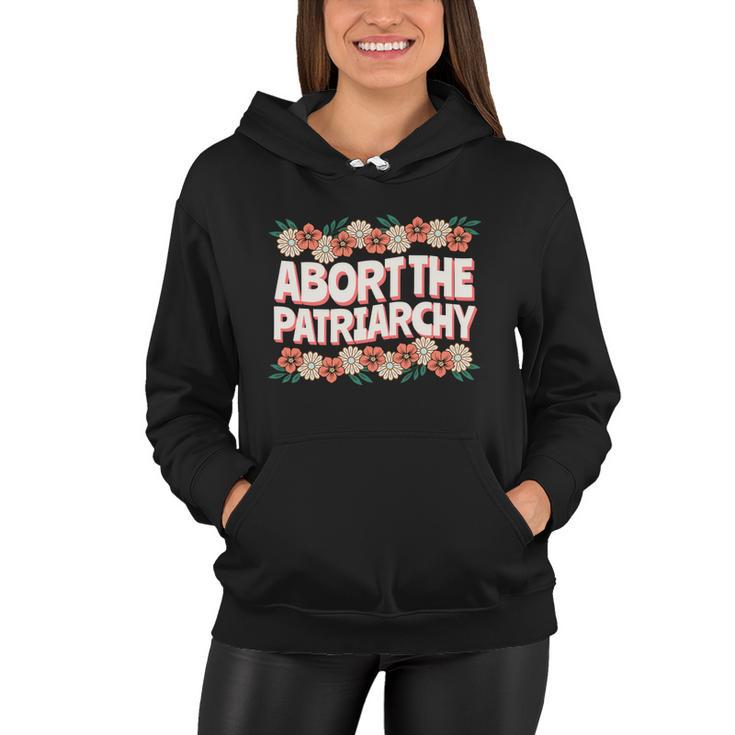 Abort The Patriarchy Vintage Feminism Reproduce Dignity Women Hoodie