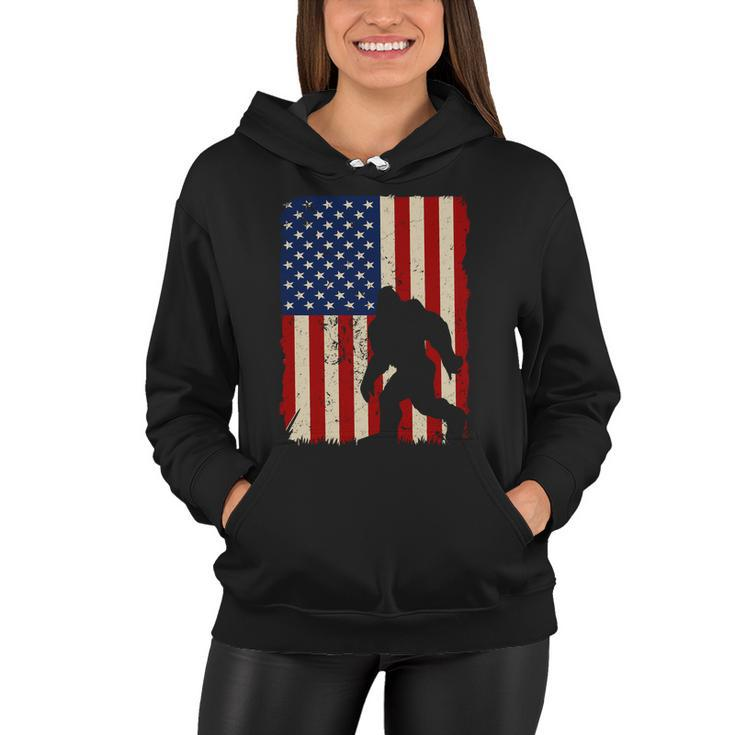 American Flag Gorilla Plus Size 4Th Of July Graphic Plus Size Shirt For Men Wome Women Hoodie