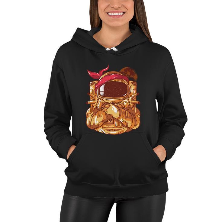 Astronaut Gangsta Women Hoodie