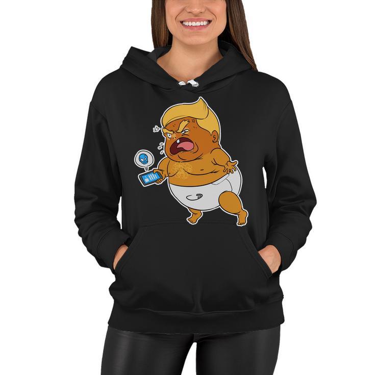 Baby Trump Crying Tweet Tshirt Women Hoodie