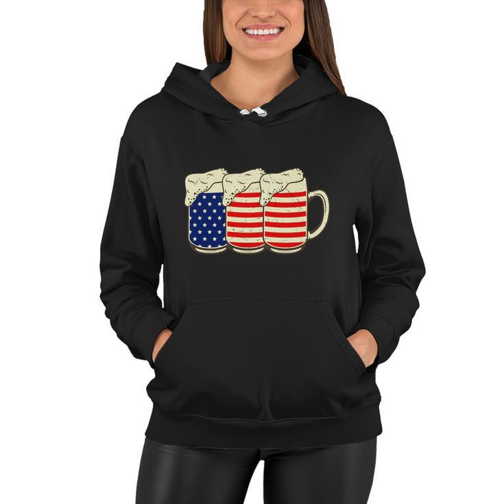 Beer American Graphic 4Th Of July Graphic Plus Size Shirt For Men Women Family Women Hoodie