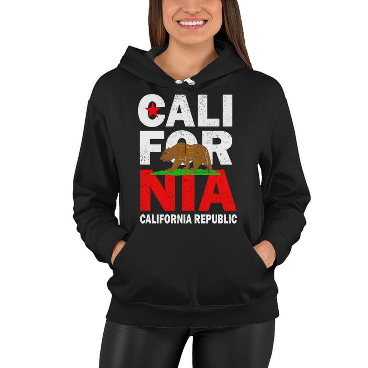 Cali California Republic Logo Tshirt Women Hoodie