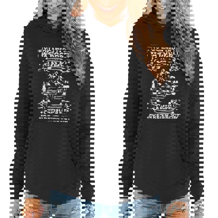 Camping Cool Gift Tenting Campfire Camp Hiking Trekking Camping Gift Graphic Design Printed Casual Daily Basic Women Hoodie