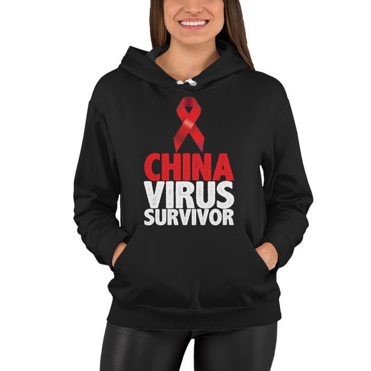 China Virus Survivor Tshirt Women Hoodie