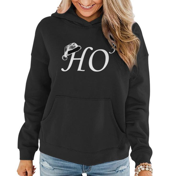 Christmas Ho Times Three Graphic Design Printed Casual Daily Basic Women Hoodie