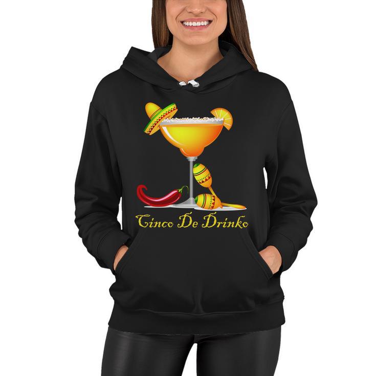 Cinco De Drinko Margarita Mayo Funny Day Of The Dead Tshirt Women Hoodie