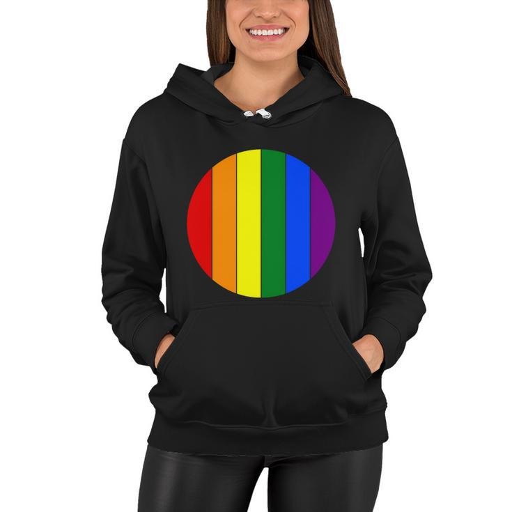 Circle Lgbt Gay Pride Lesbian Bisexual Ally Quote Women Hoodie