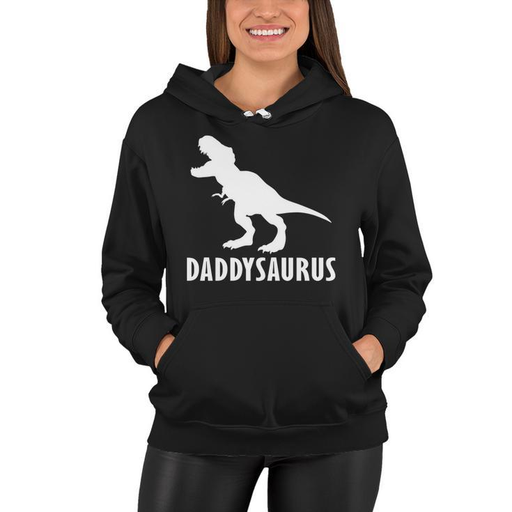 Daddysaurus Daddy Dinosaur Tshirt Women Hoodie