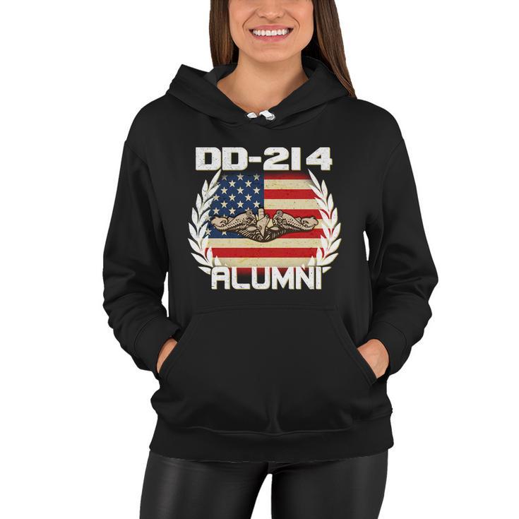 Dd-214 Alumni Us Submarine Service Tshirt Women Hoodie