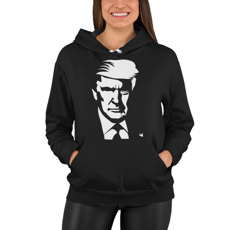 Donald Trump Silhouette Tshirt Women Hoodie