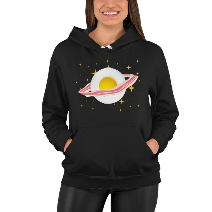 Egg Bacon Planet Women Hoodie