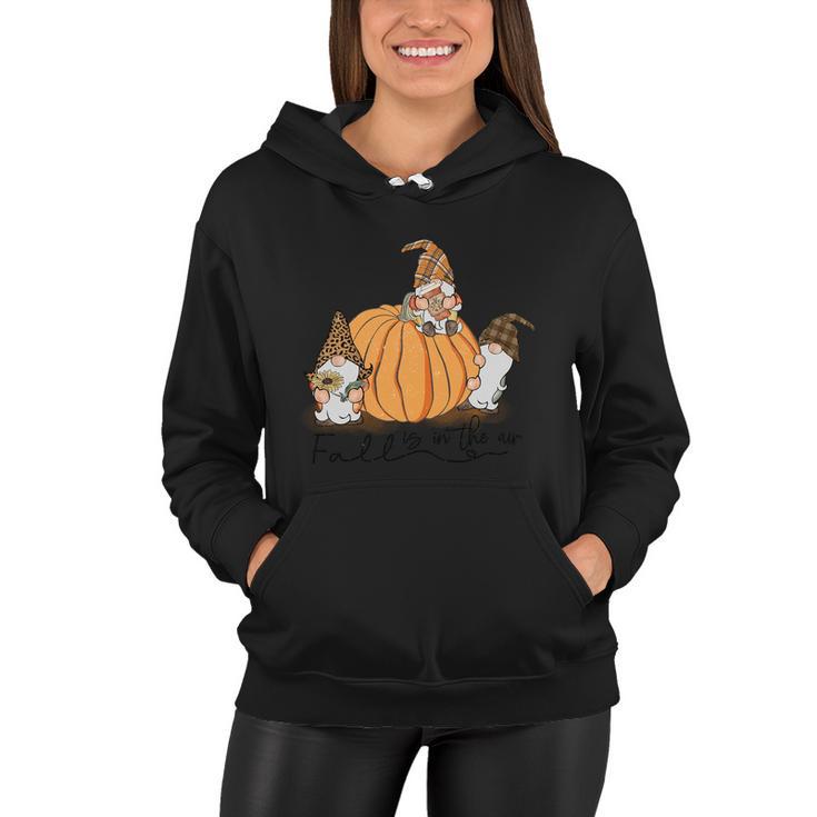 Fall Is In The Air Thanksgiving Quote Women Hoodie