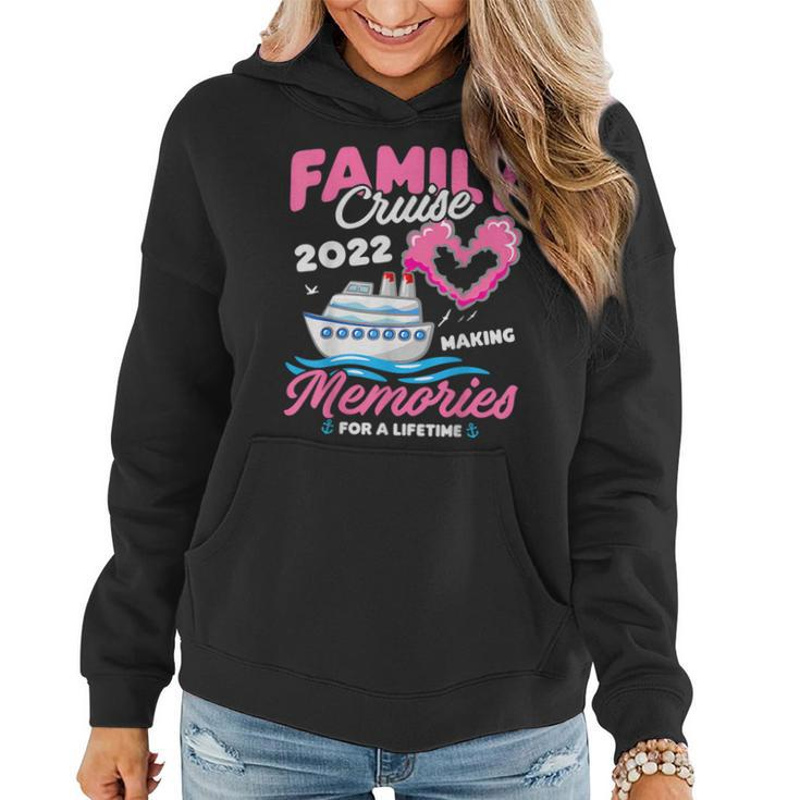 Family Cruise  2022 Funny Cruise Vacation Party Trip  Women Hoodie Graphic Print Hooded Sweatshirt