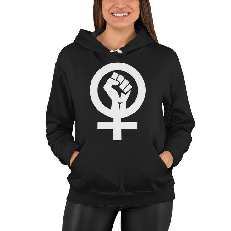 Feminist Womens Rights Feminism Symbol Tshirt Women Hoodie