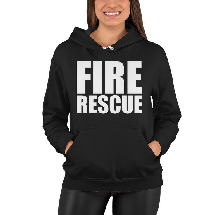 Fire Rescue Tshirt Women Hoodie