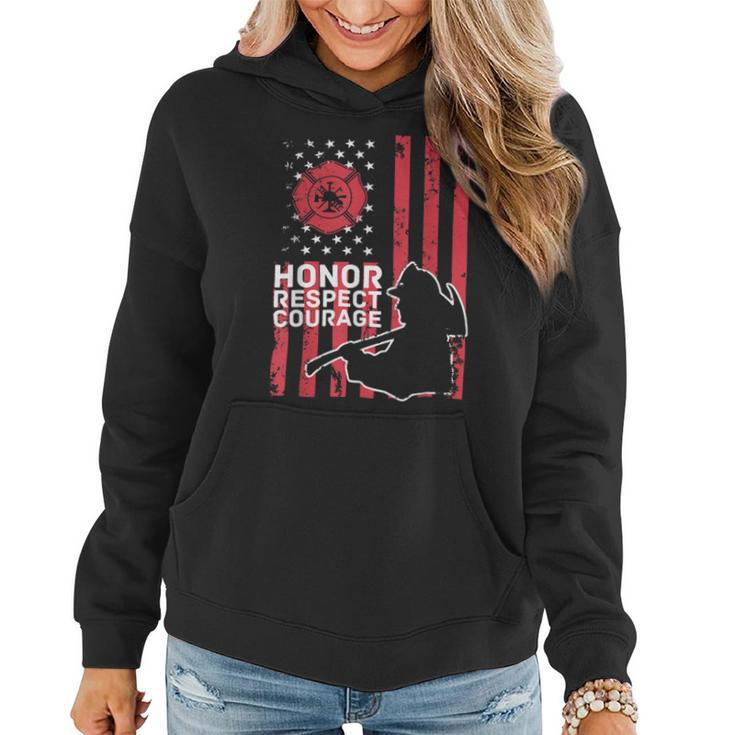 Firefighter Thin Red Line Firefighter T Women Hoodie