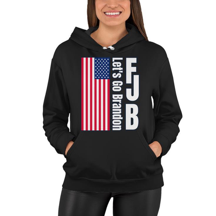 Fjb Lets Go Brandon Usa Women Hoodie