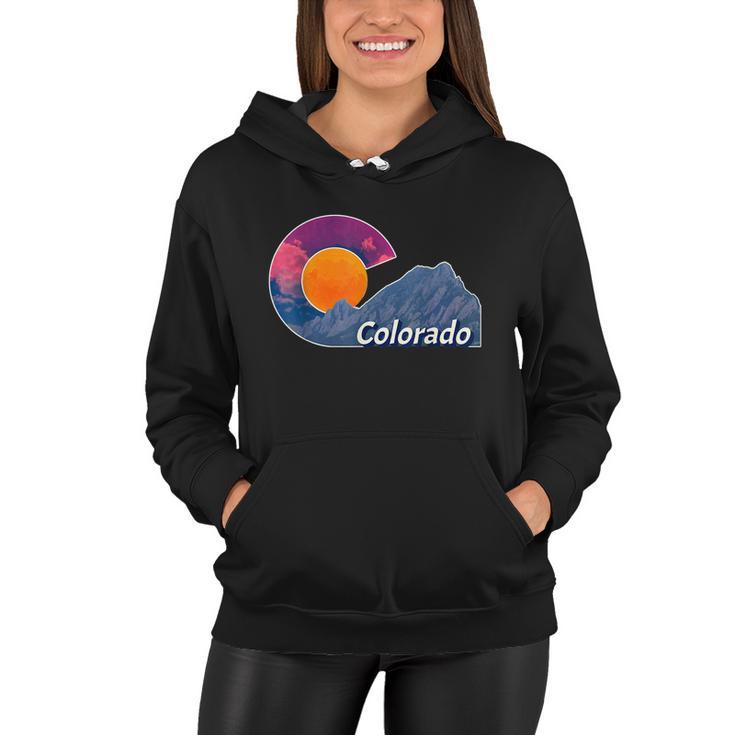 Flag Inspired Colorado Women Hoodie