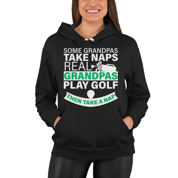 Funny Golf Grandpa Women Hoodie