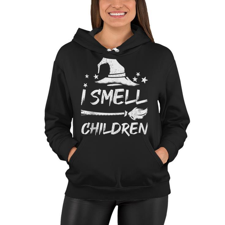 Funny I Smell Children Witch Halloween Costume  Women Hoodie