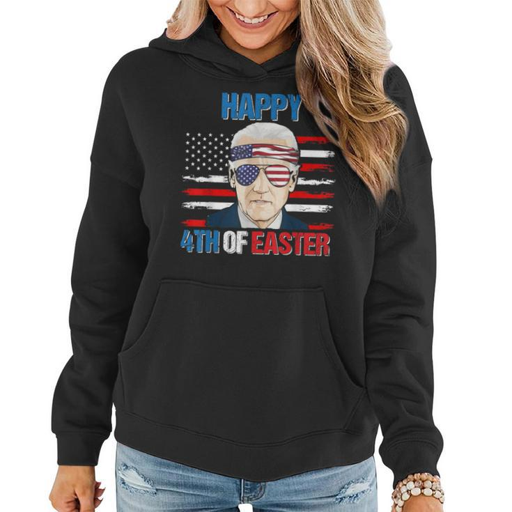 Funny Joe Biden Happy 4Th Of Easter Confused 4Th Of July  V2 Women Hoodie Graphic Print Hooded Sweatshirt