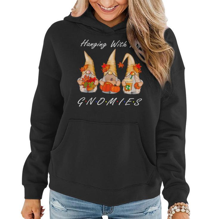 Funny Thanksgiving  For Women Gnome - Gnomies Lover  Women Hoodie Graphic Print Hooded Sweatshirt
