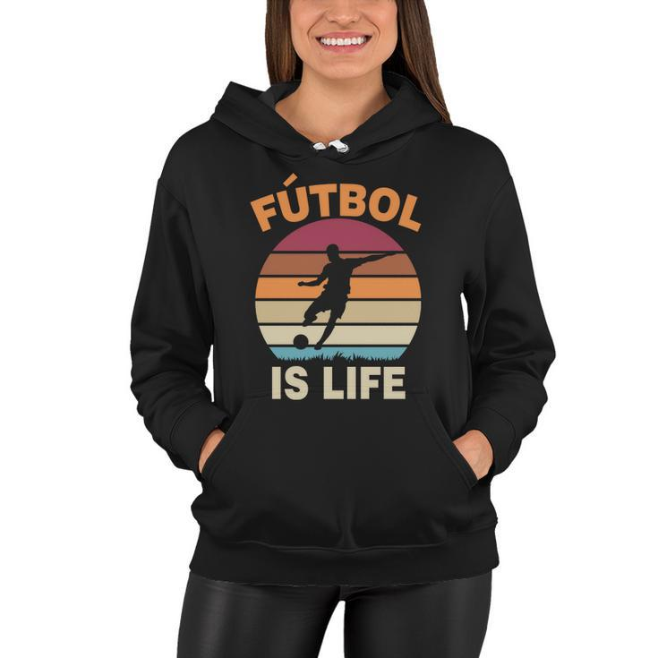 Futbol Is Life Tshirt Women Hoodie