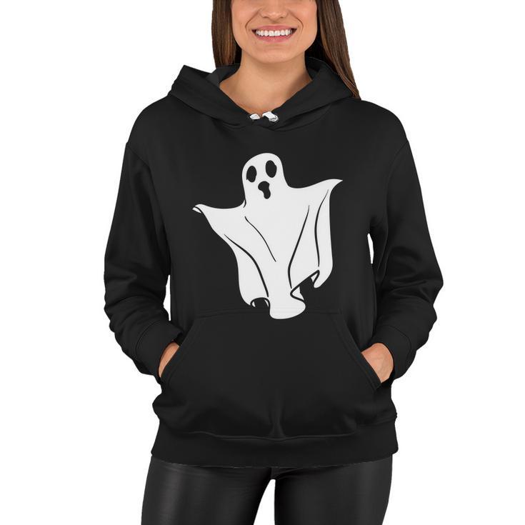 Ghost Boo Funny Halloween Quote V6 Women Hoodie