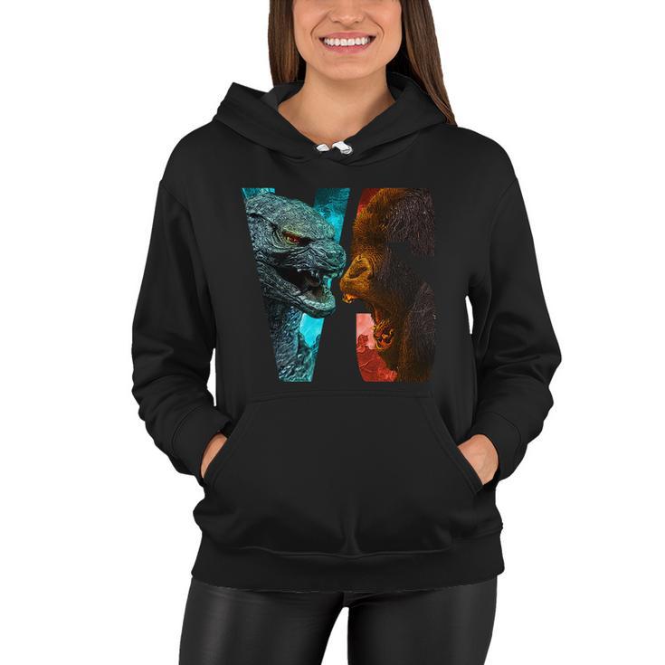 God-Zilla Versus Kong Monsters Tshirt Women Hoodie