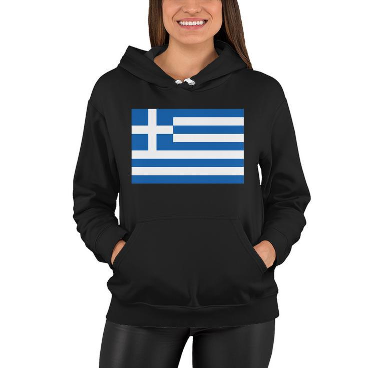 Greece Flag V2 Women Hoodie