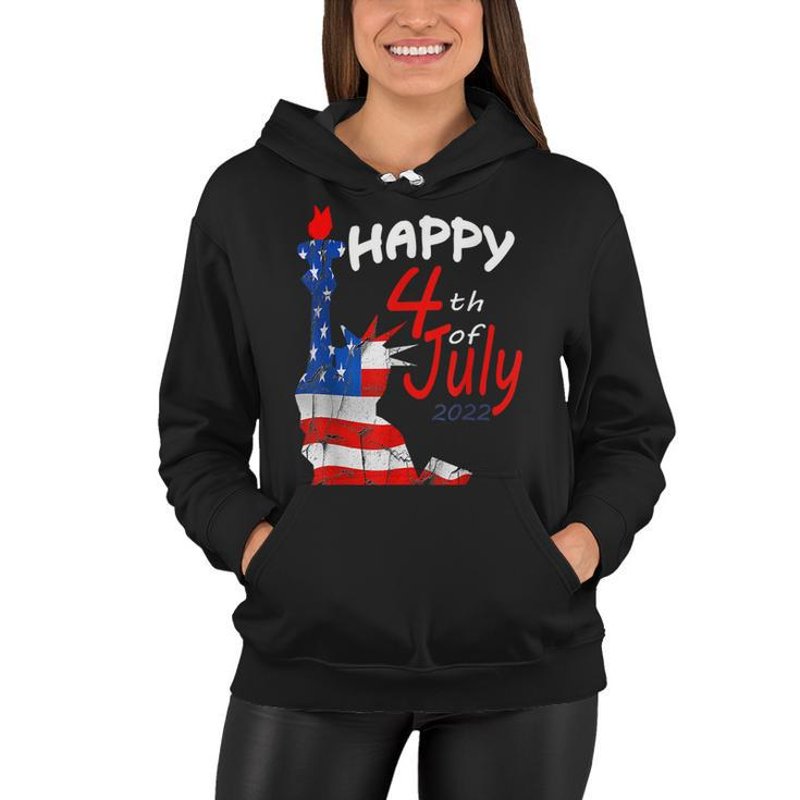Happy Independence Day 2022 Happy 4Th Of July 2022  Women Hoodie